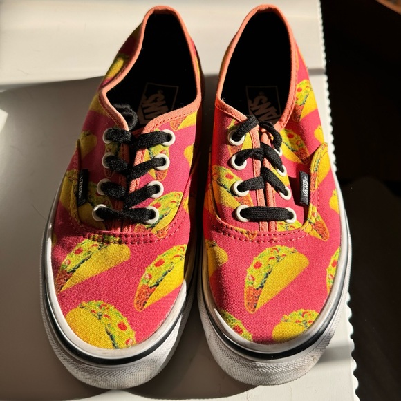 Vans Authentic Late Night Coral Taco Sneakers - Sz 6.5 women or 5 men - Picture 2 of 7
